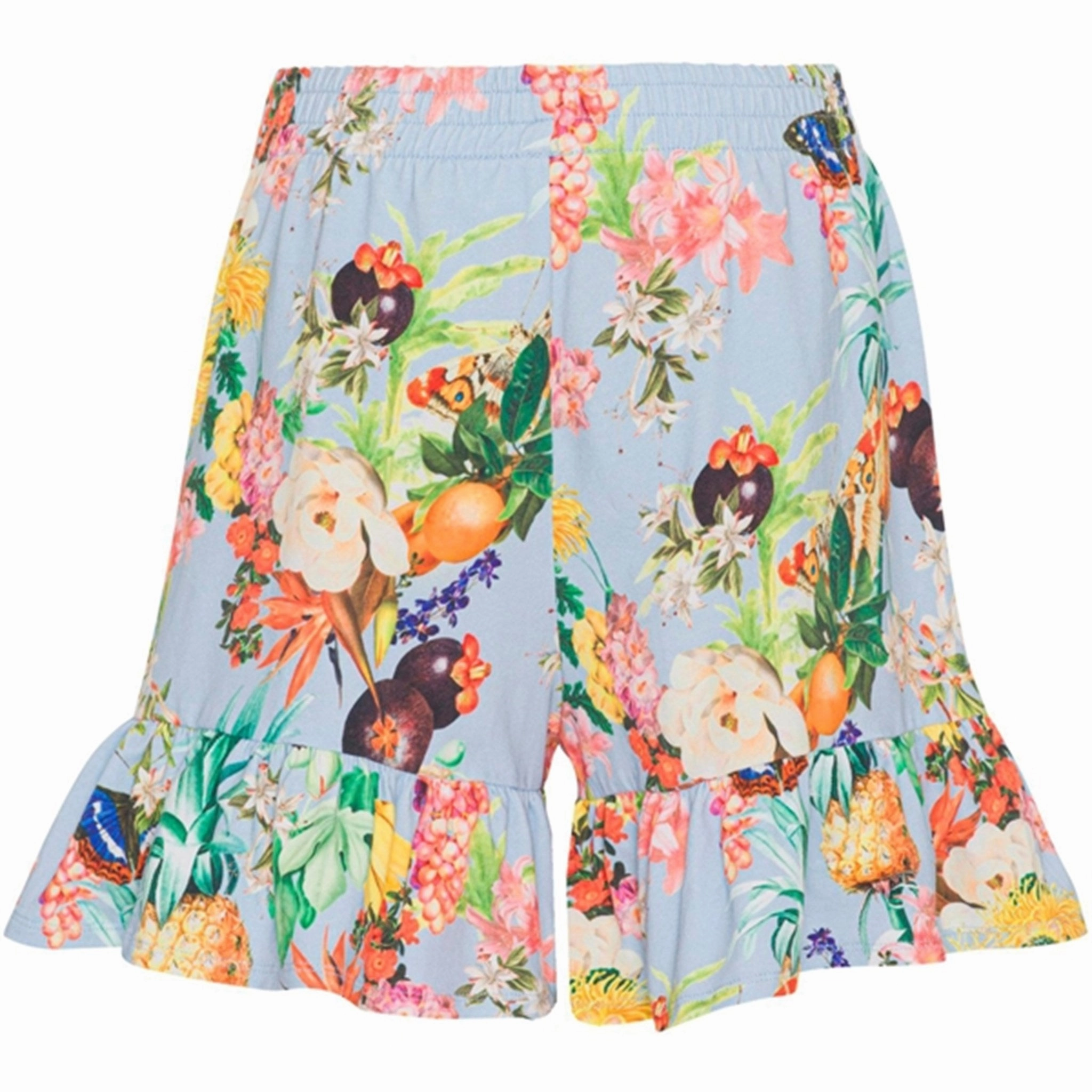 Camouflage Pattern Multi Pocket System Molo Tropical Fruits Almira Shorts