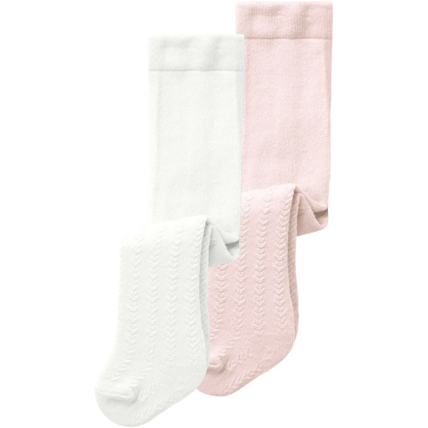 rollable Name It Bright White Ballerina Ditta 2-Pack Tights