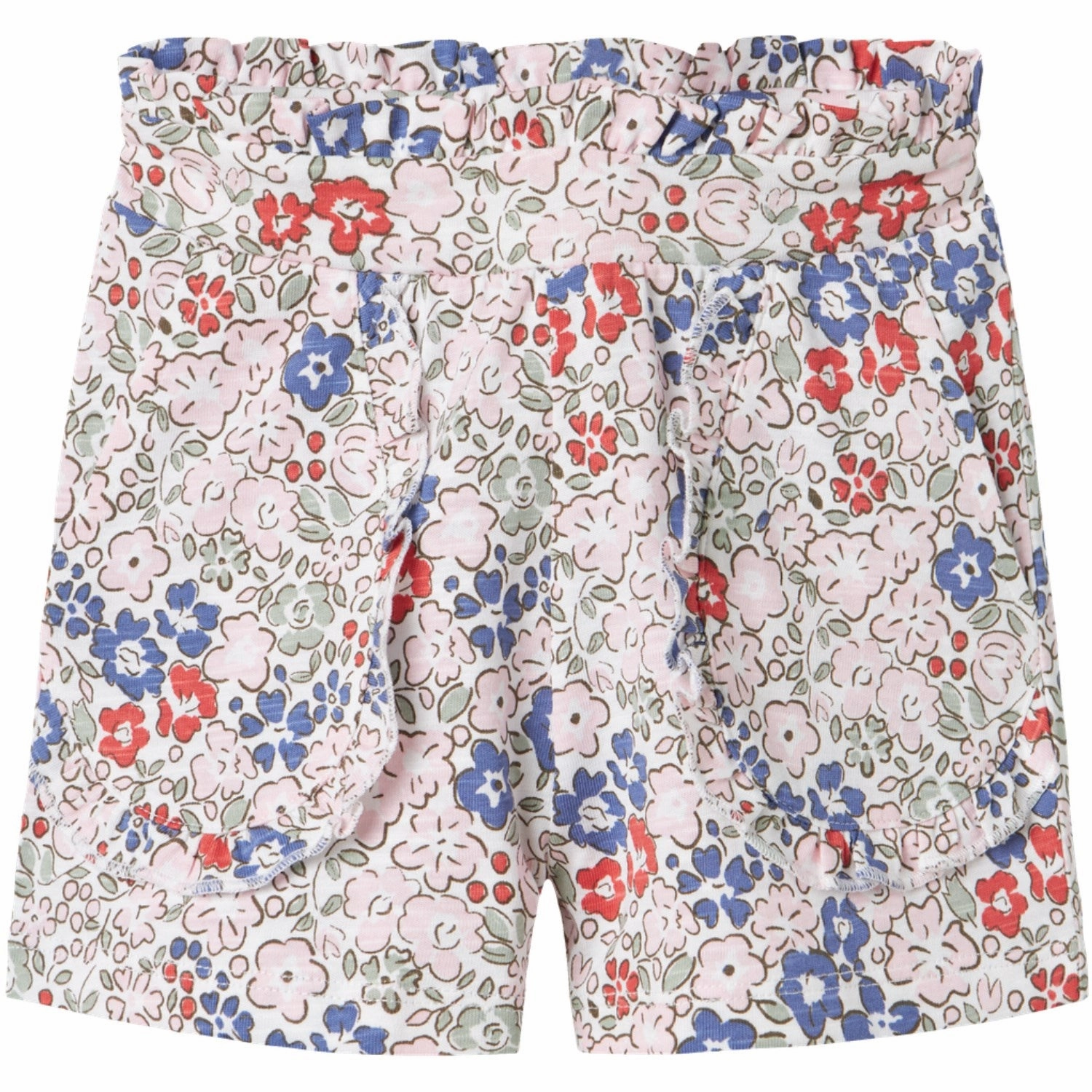 Unisex style Name It Bright White Haile Shorts