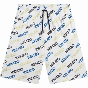 Fun Design Kenzo Bermuda Shorts White
