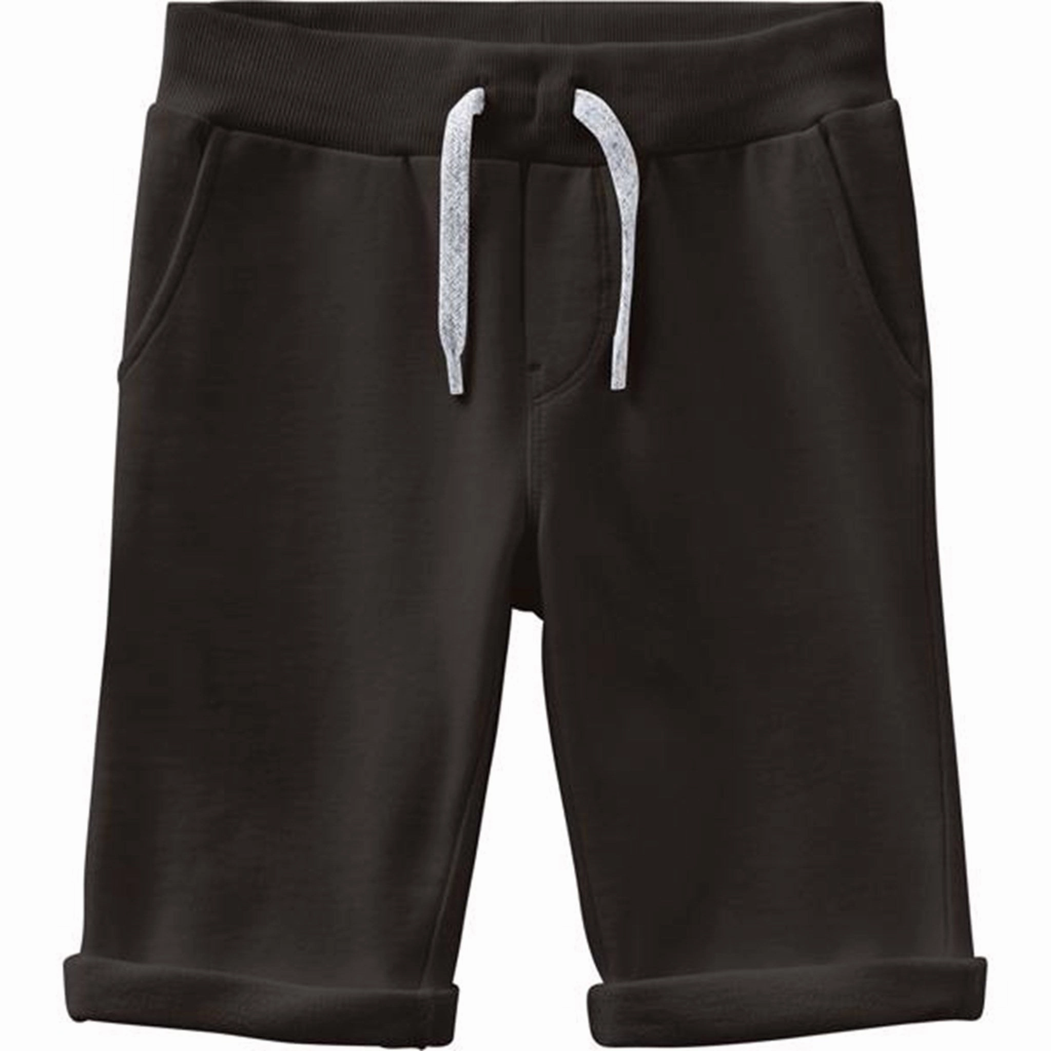 Name it Black Vermo Lange Sweat Shorts Noos Simple Appeal