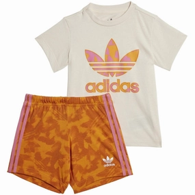 adidas Originals Wonder White Shorts Tee Set Non Irritating Tags
