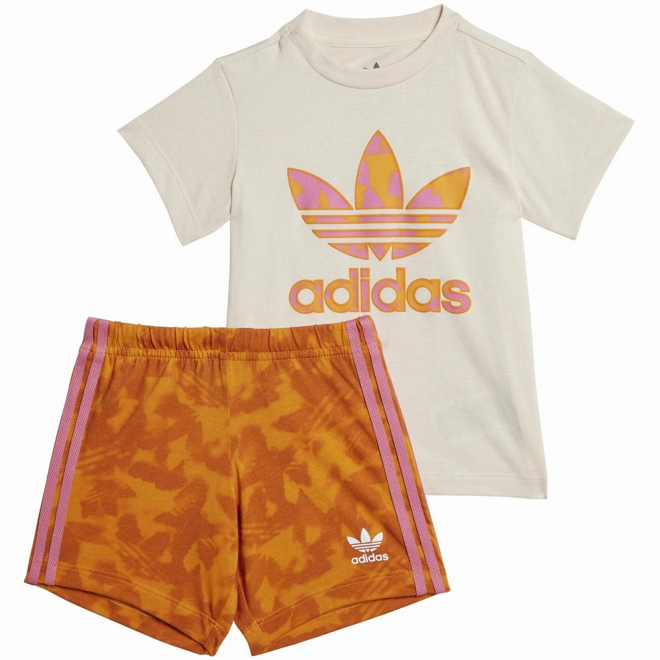 adidas Originals Wonder White Shorts Tee Set Non Irritating Tags