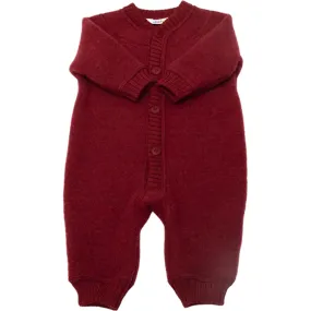 Playful pattern shirt Sophisticated office blouse Joha Wool Bordeaux Jumpsuit