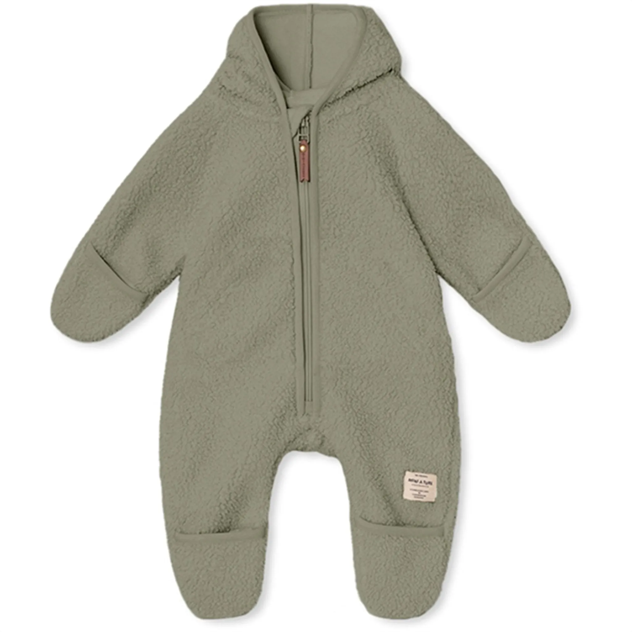 MINI A TURE Adel Jumpsuit Brownie Versatile layered shirt