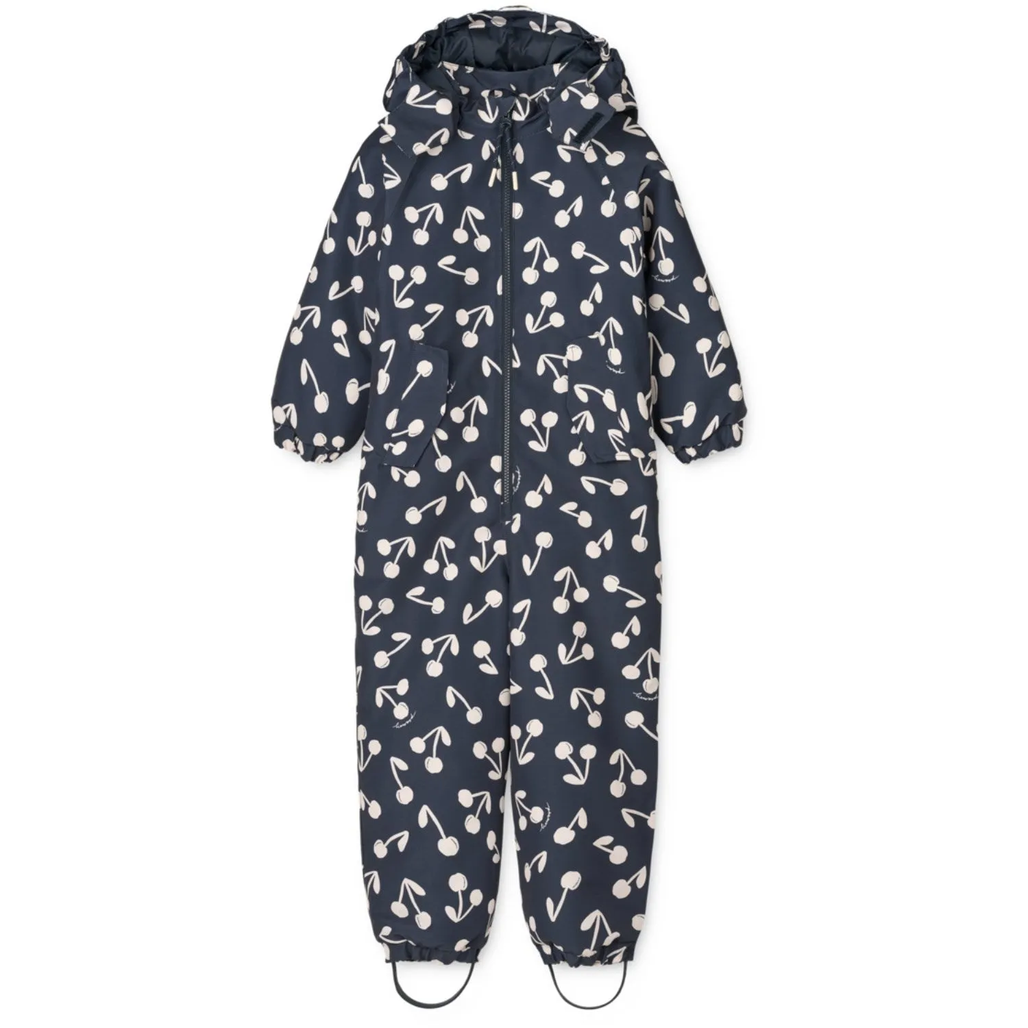 LIEWOOD Cherry Blossom / Classic Navy Maddy Snowsuit Timeless-Classic Durable-Fabric