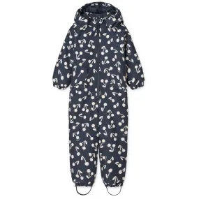 LIEWOOD Cherry Blossom / Classic Navy Maddy Snowsuit Timeless-Classic Durable-Fabric