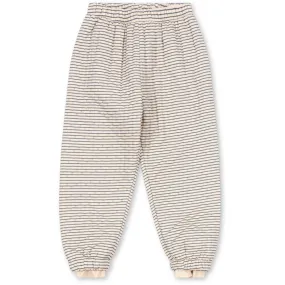 Practical-Style Slim-fit Konges Sl?jd Stripe Bluie Thermo Pants Grs