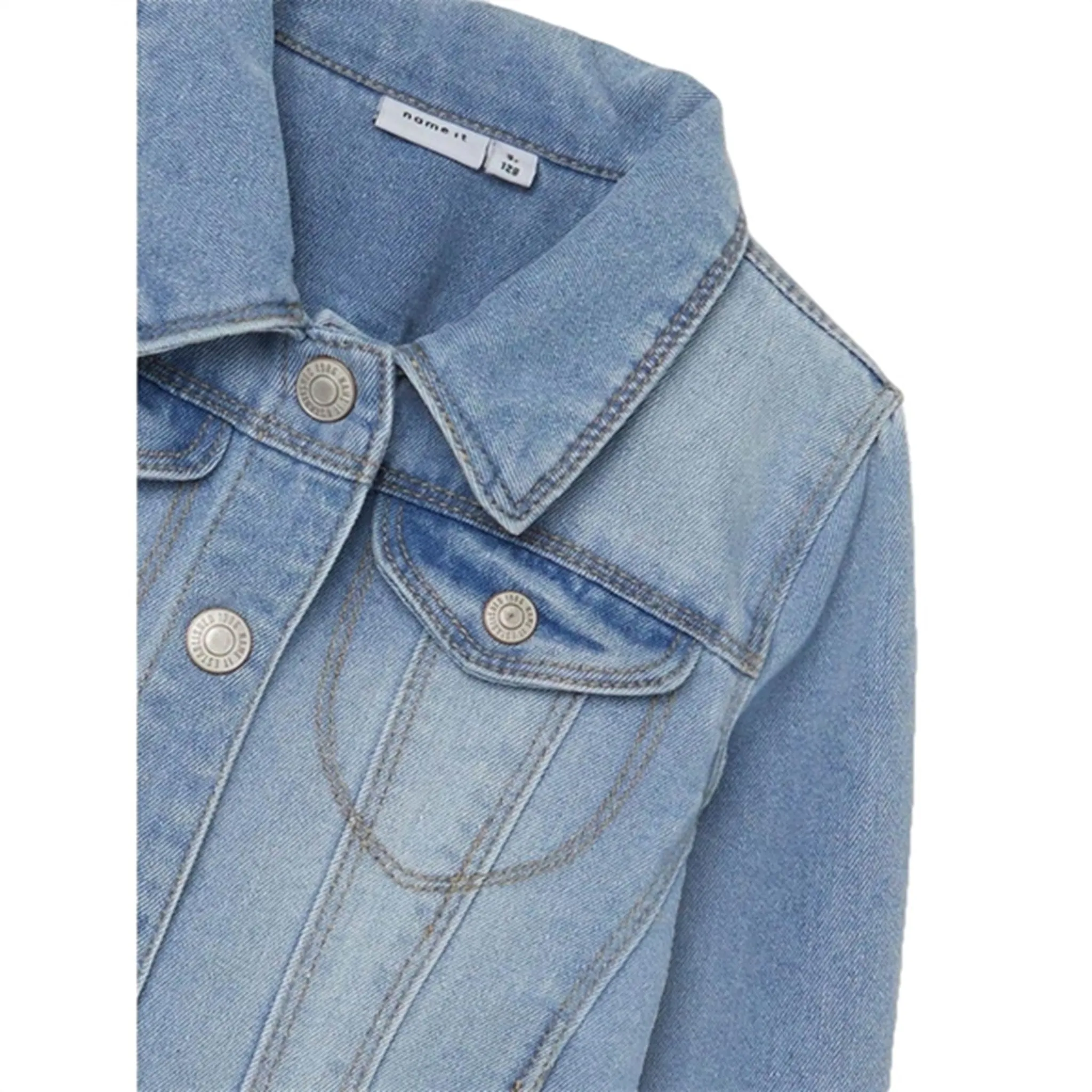 Standard Stretch Comfort Name it Light Blue Denim Star Denim Jacket Noos