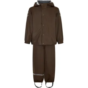 Mikk-Line Rain Set Slate Black All weather