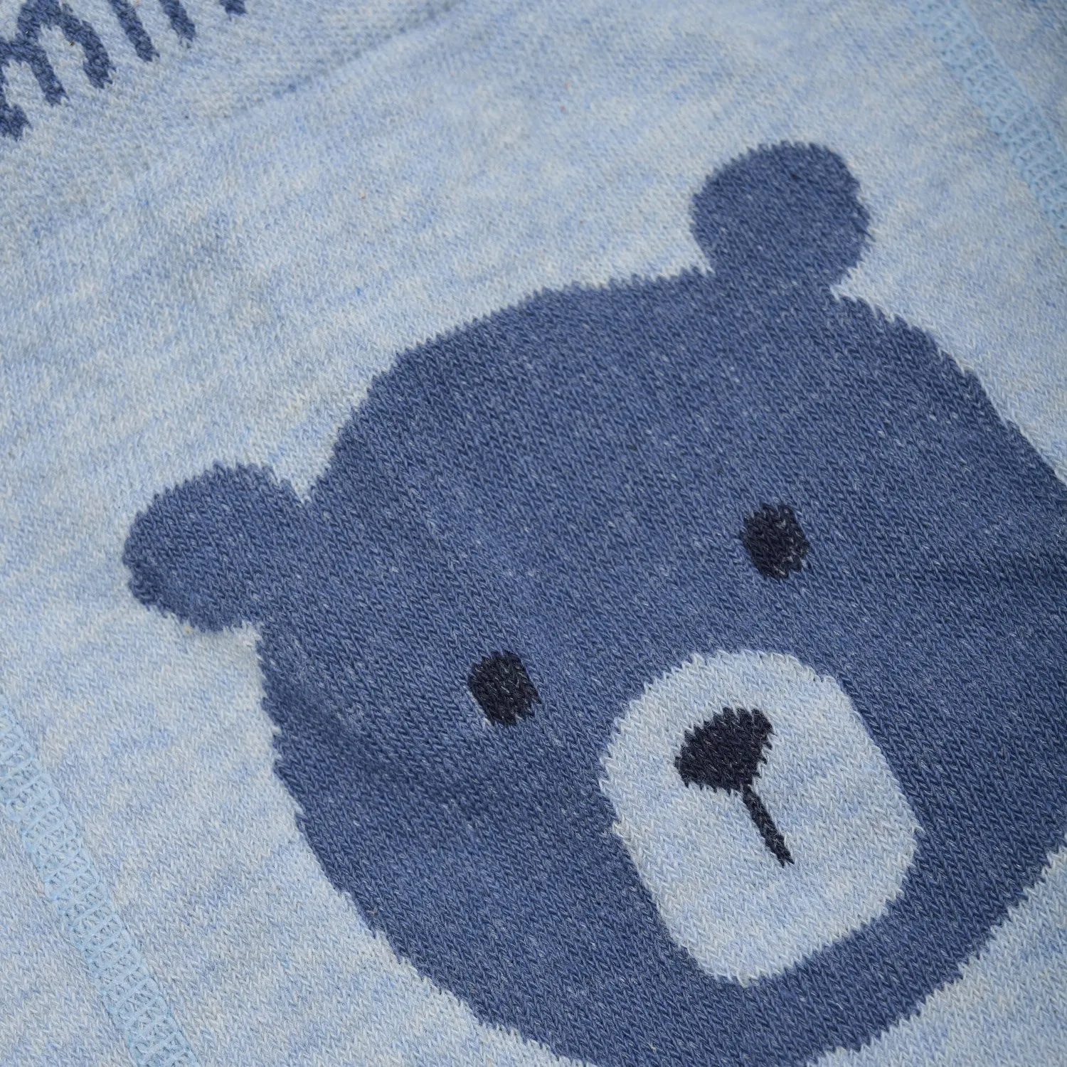 Zipped Pear shape Minymo Winter Sky Baby Tights