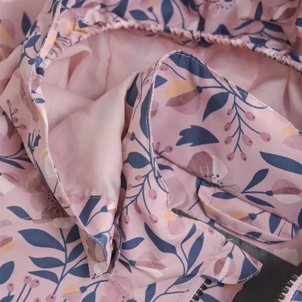 Color Kids Jacket AOP Bleached Mauve Athletic Fit