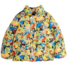 Mini Rodini Multi Flowers AOP Citypuffer Reward suitable for anniversaries