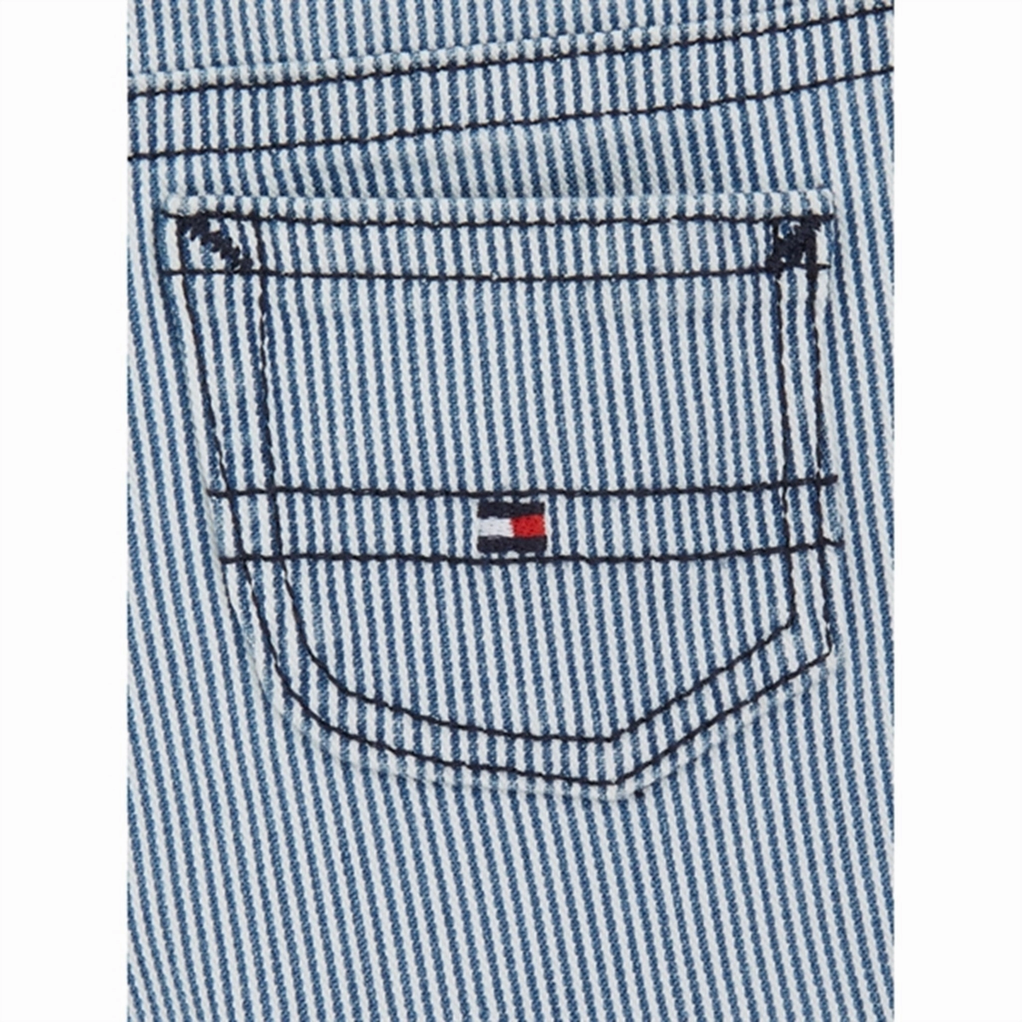 mesh ventilation Zero Chafe Construction Tommy Hilfiger Baby Shorts Denimstripe