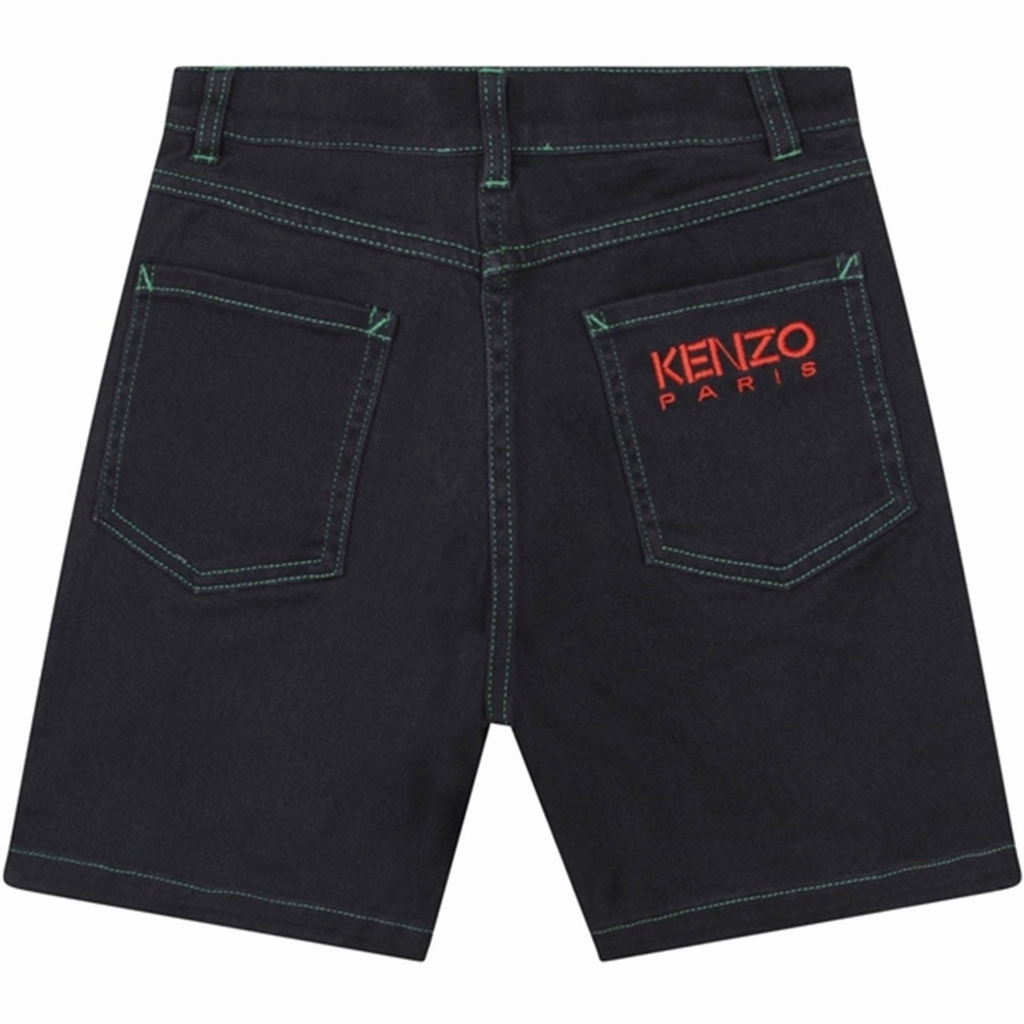 Kenzo Bermuda Shorts Black muted colors