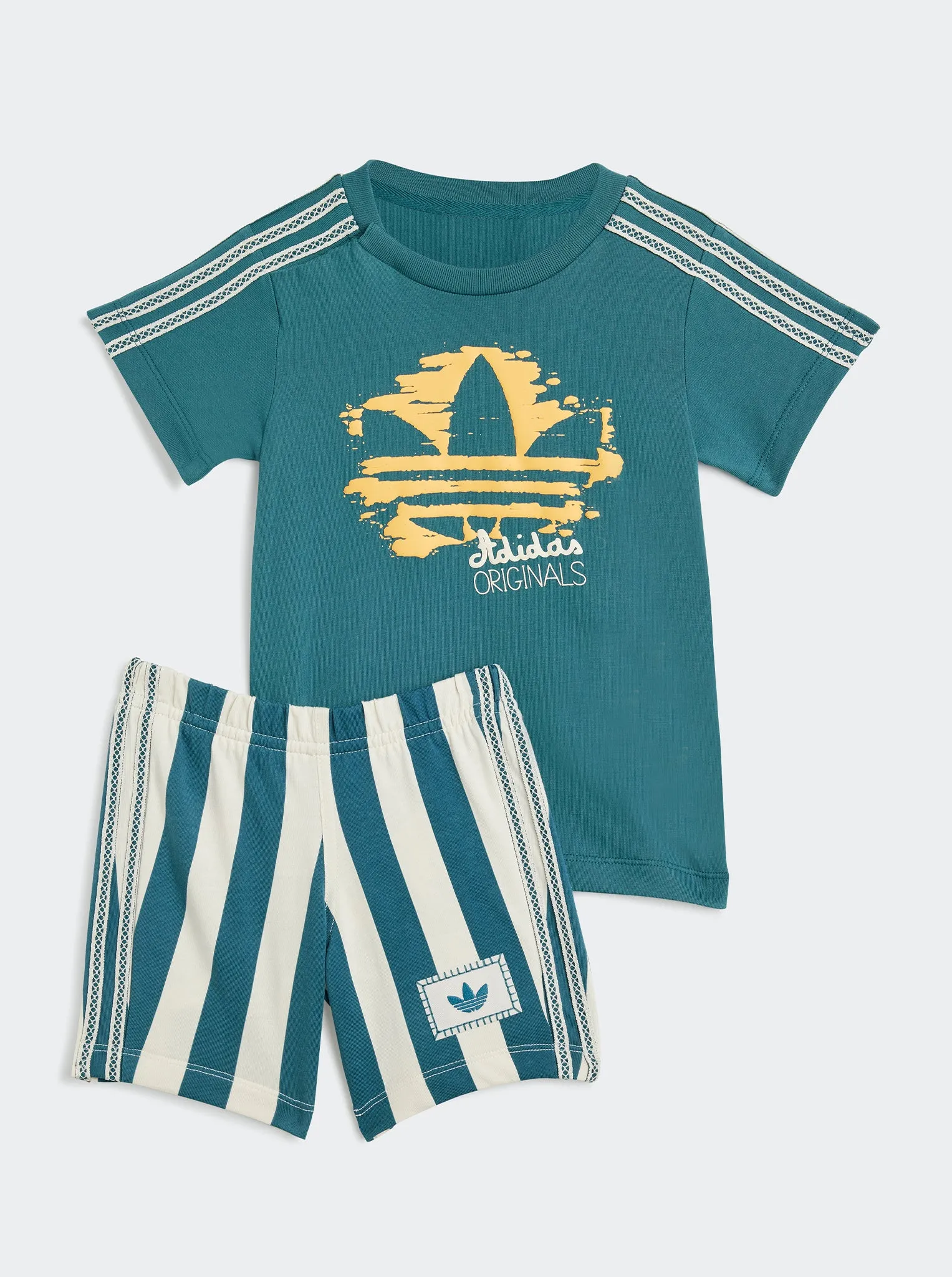 Summer Glow Tee and Short Set High-performance Comfortable Layers