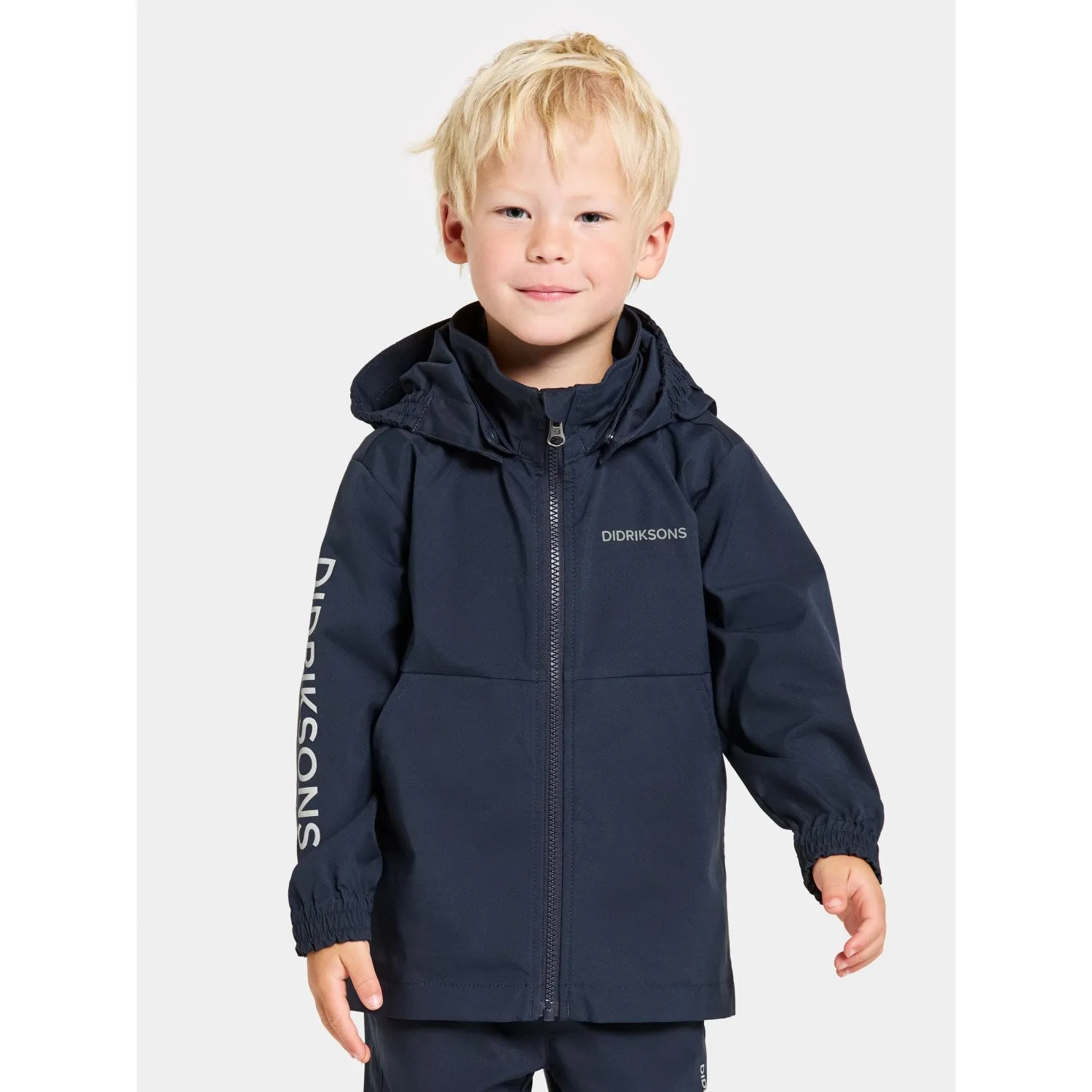 Didriksons Navy Hallon Kids Jacket morning Goods