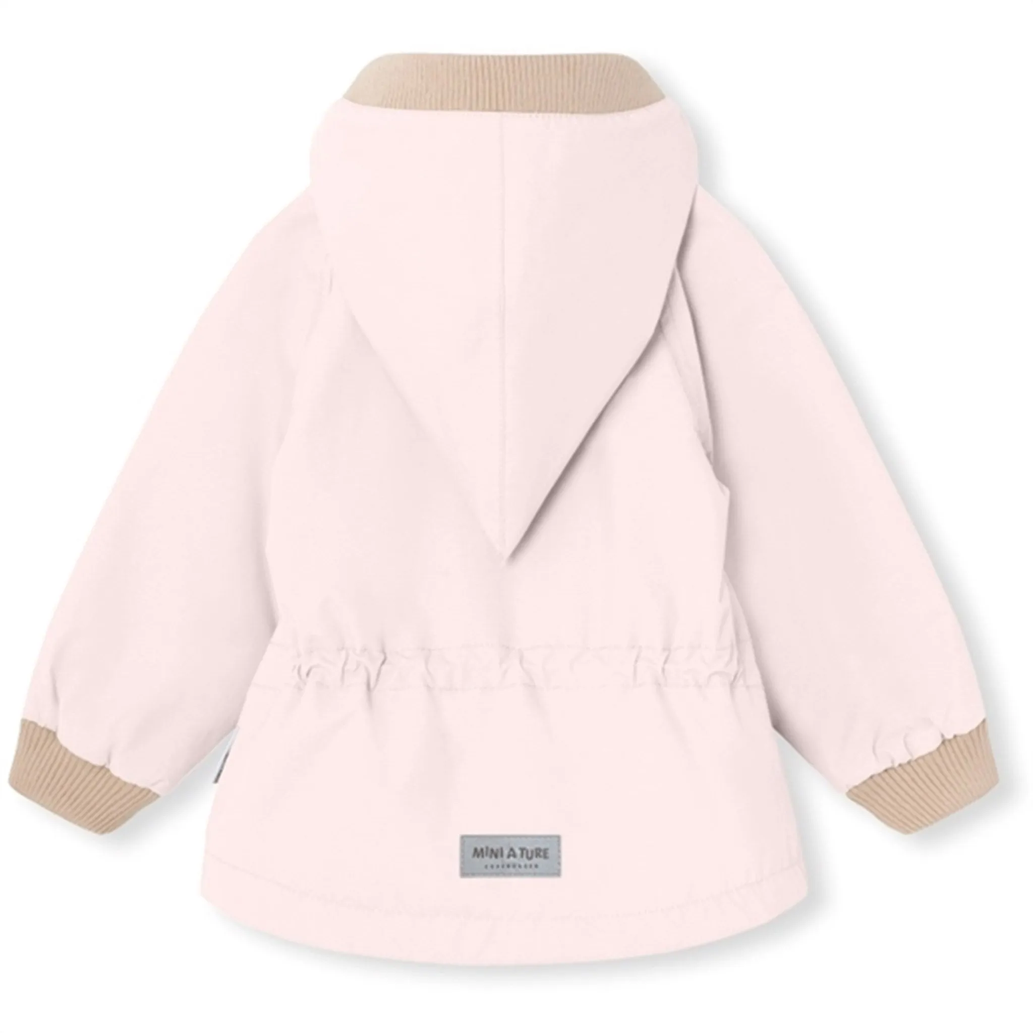 WaterResistant Shell City Streets MINI A TURE WAI Spring Jacket Mauve Chalk