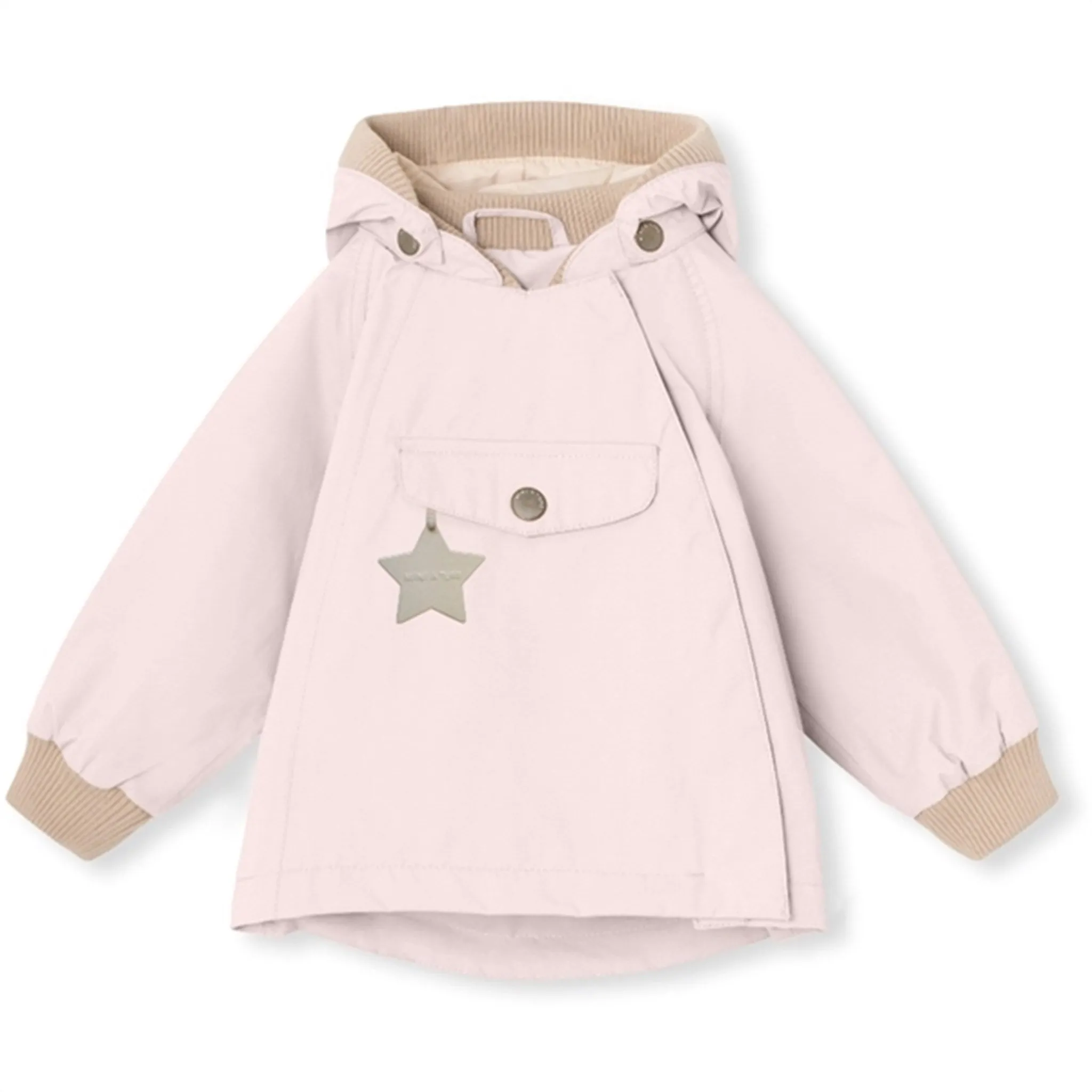 Discount MINI A TURE WAI Spring Jacket Mauve Chalk
