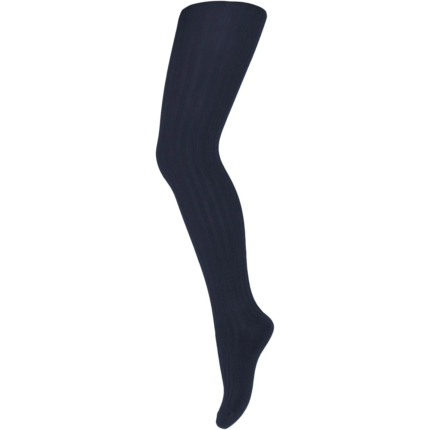 Mp Danmark Navy Cotton Rib Tights Chic Shape Lightweight-material-advantage