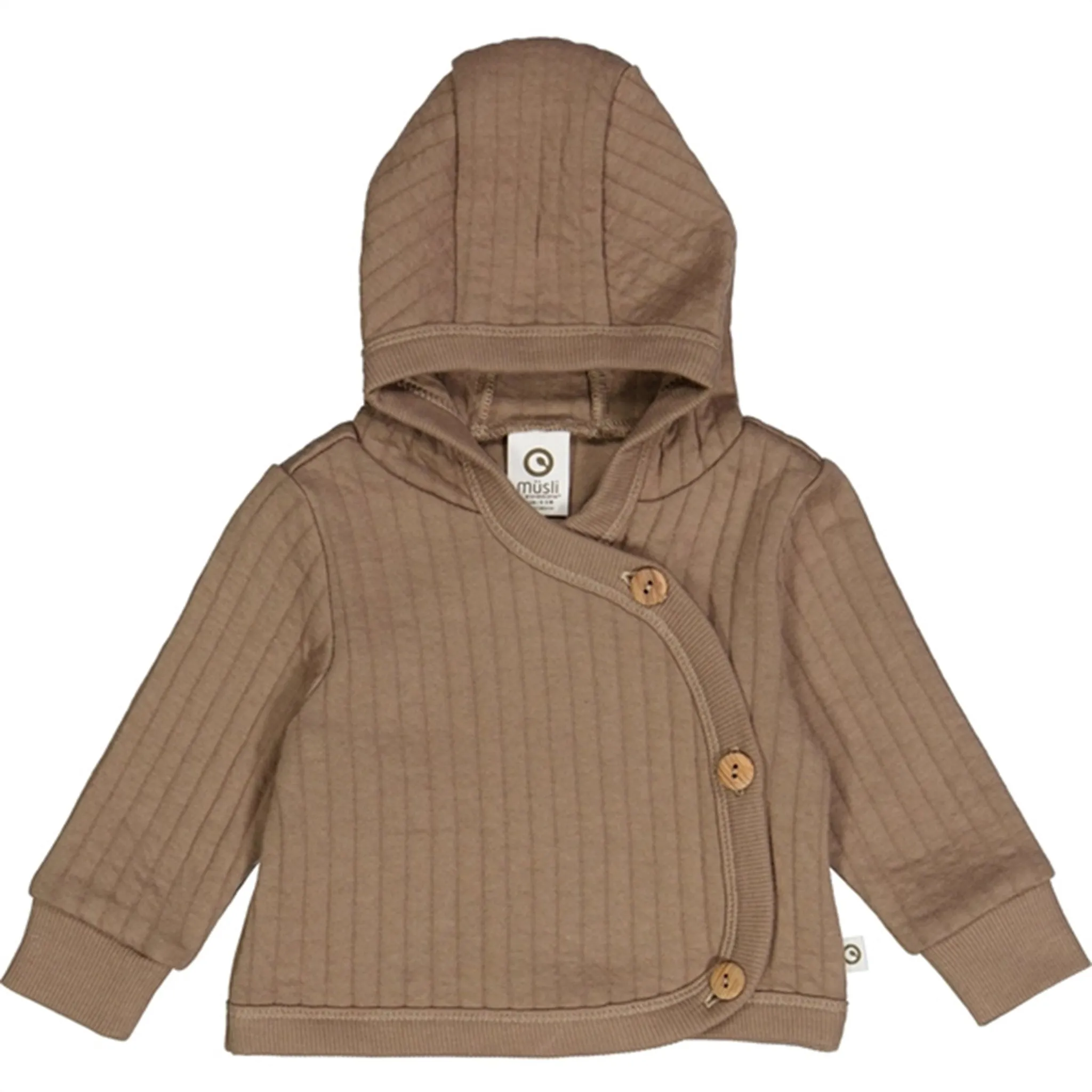 M??sli Walnut Cotton Quilt Jacket Change