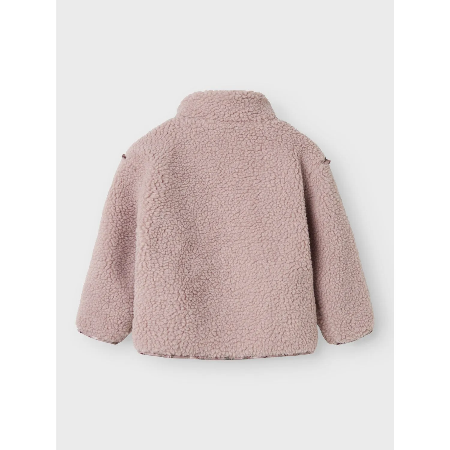 Non Irritating Lining Individual-sports Name It Violet Ice Nmfminna Teddy Jacket Aop