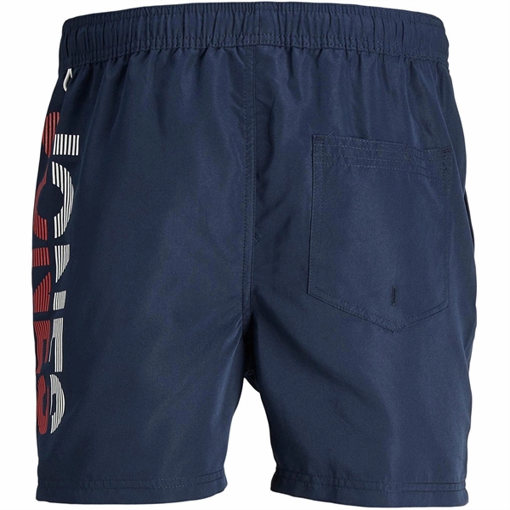 Jack & Jones Junior Navy Blazer Fiji Swim Trunks Spice Logo Rash Guard Technology Quick Release Clasp