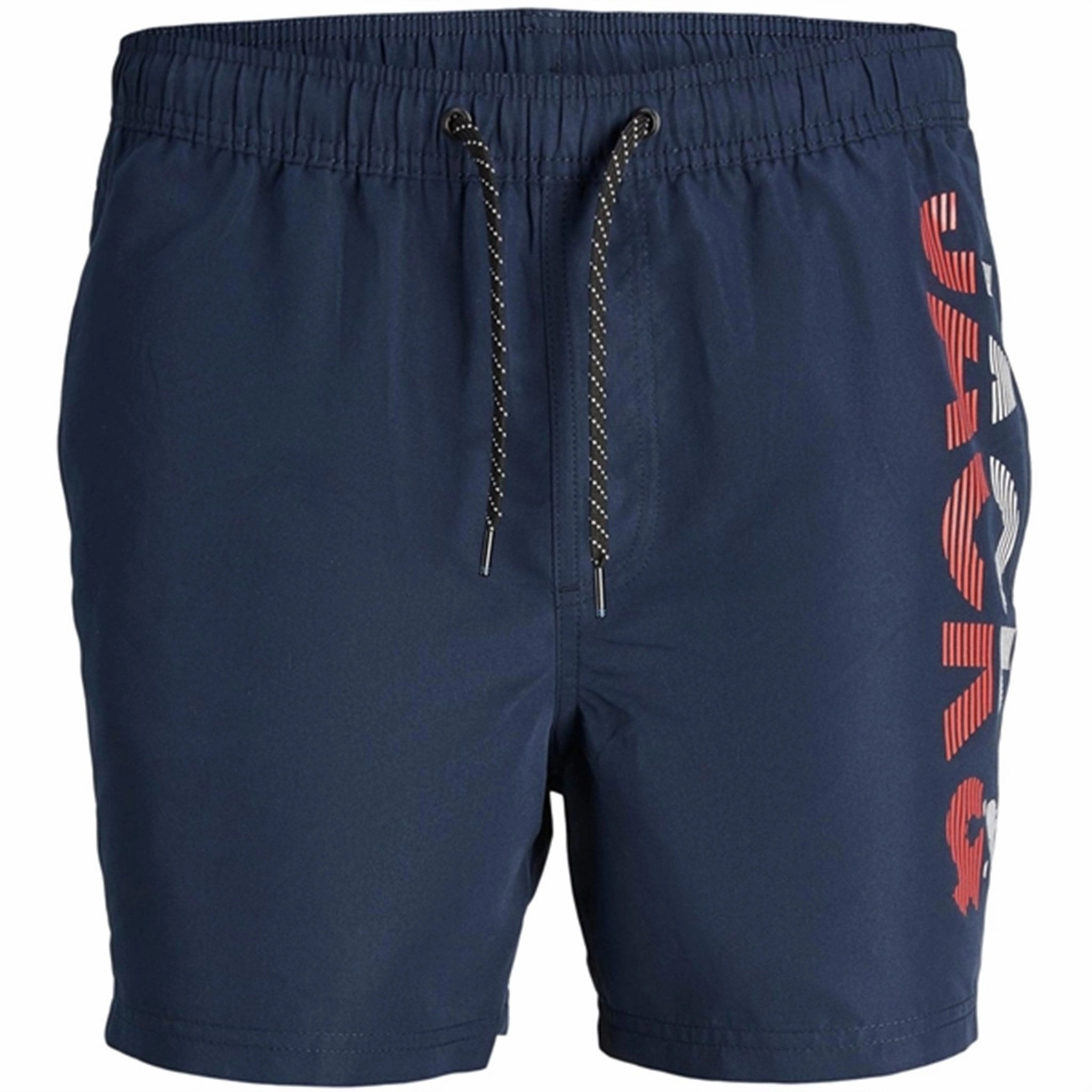Jack & Jones Junior Navy Blazer Fiji Swim Trunks Spice Logo Multipocket Feature