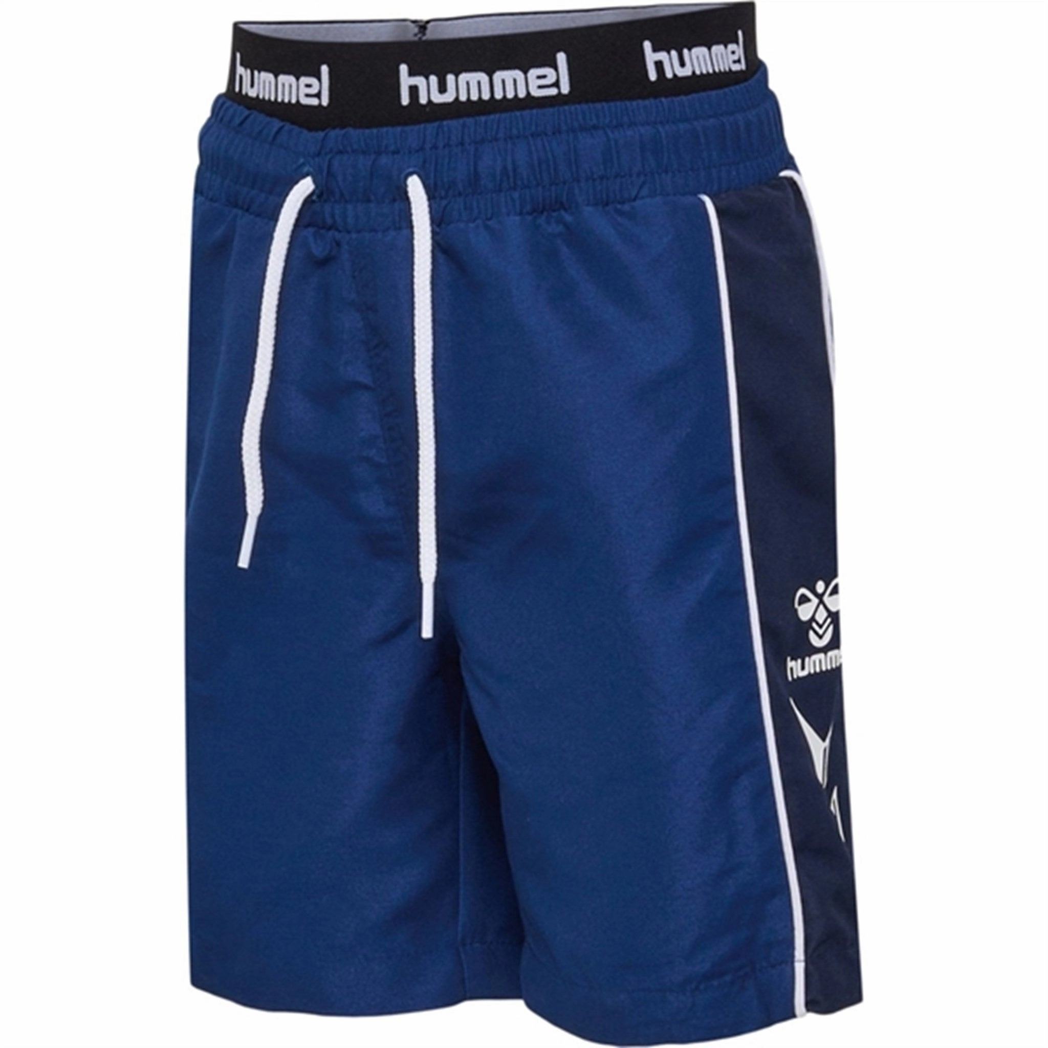 Youthful-Look Water Attire Hummel Navy Peony Blake Board Shorts
