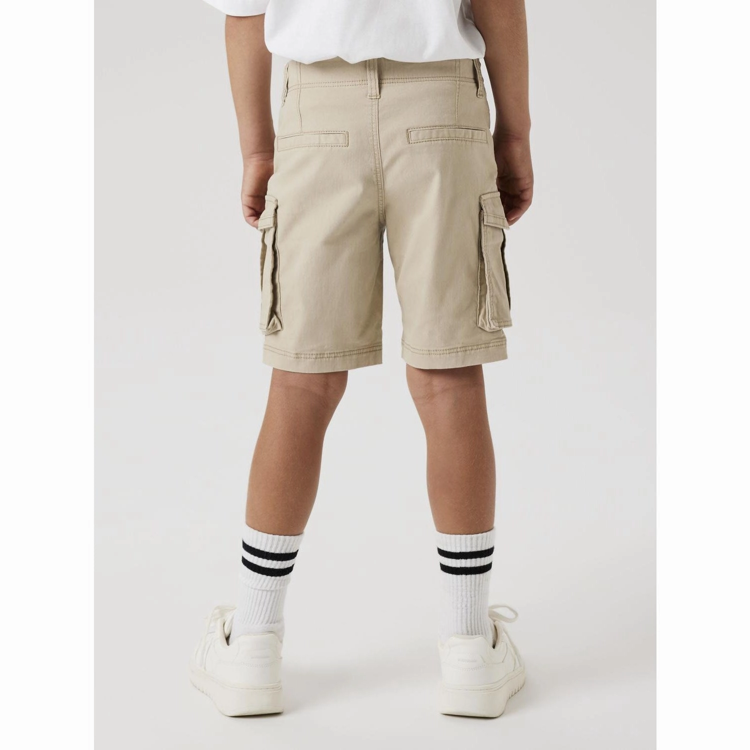 Name It Oxford Tan Ryan Regular Twill Shorts Noos Trendy Fit Double Layered Construction