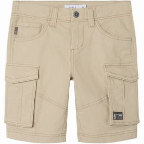Seamless construction Name It Oxford Tan Ryan Regular Twill Shorts Noos