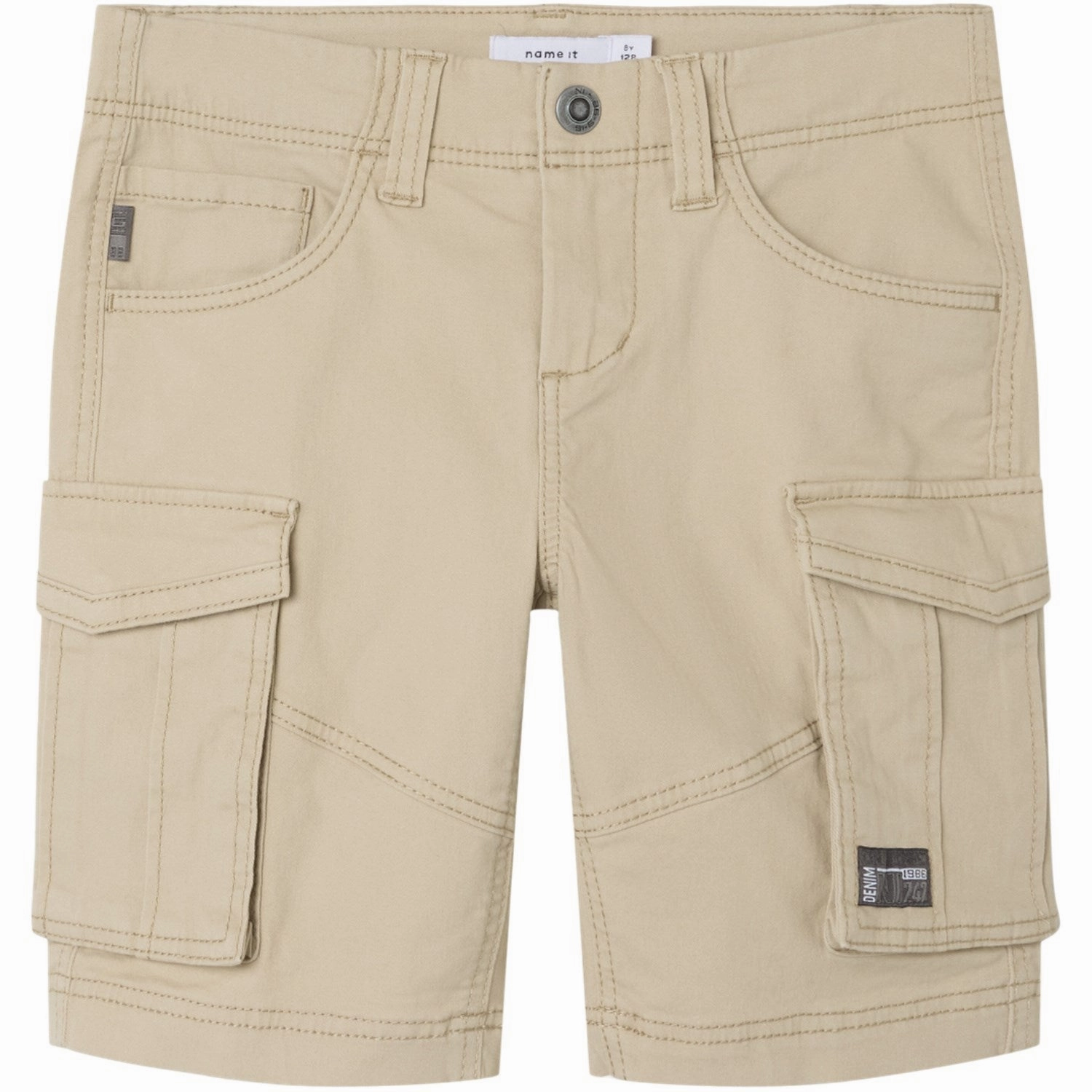 Seamless construction Name It Oxford Tan Ryan Regular Twill Shorts Noos