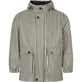 MarMar Osmund Rain Jacket Blue Dew Stripe Thermal Comfort Utility Style