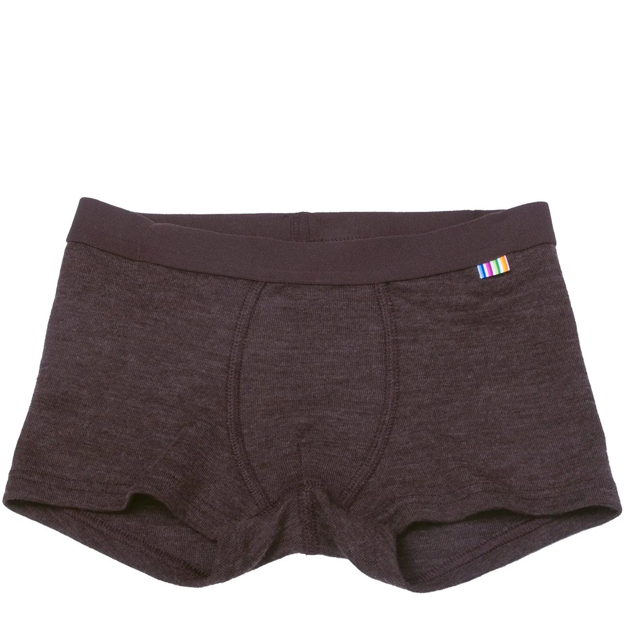 Joha Dark Brown Boxer Shorts Simple Style Wear Indoor Comfort