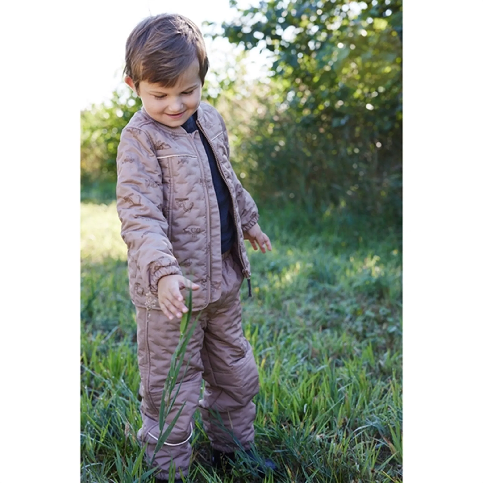 Water-Repellent-Finish CeLaVi Thermo Set Woodsmoke