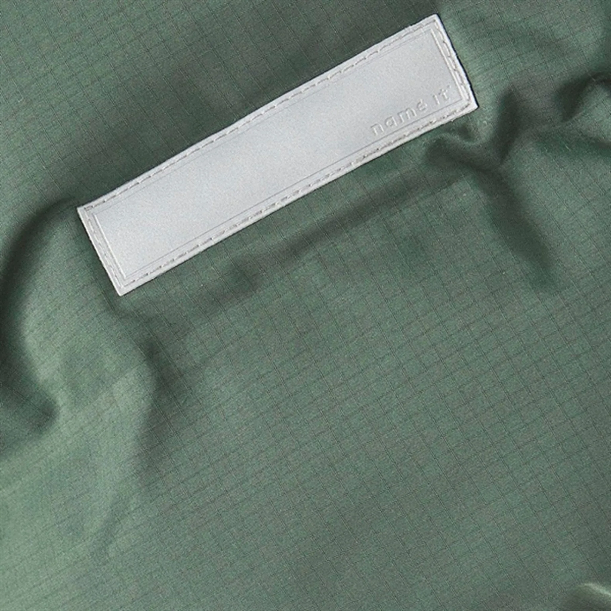 Compressible High-Collar Name it Deep Forest Mellow Puffer Jacket