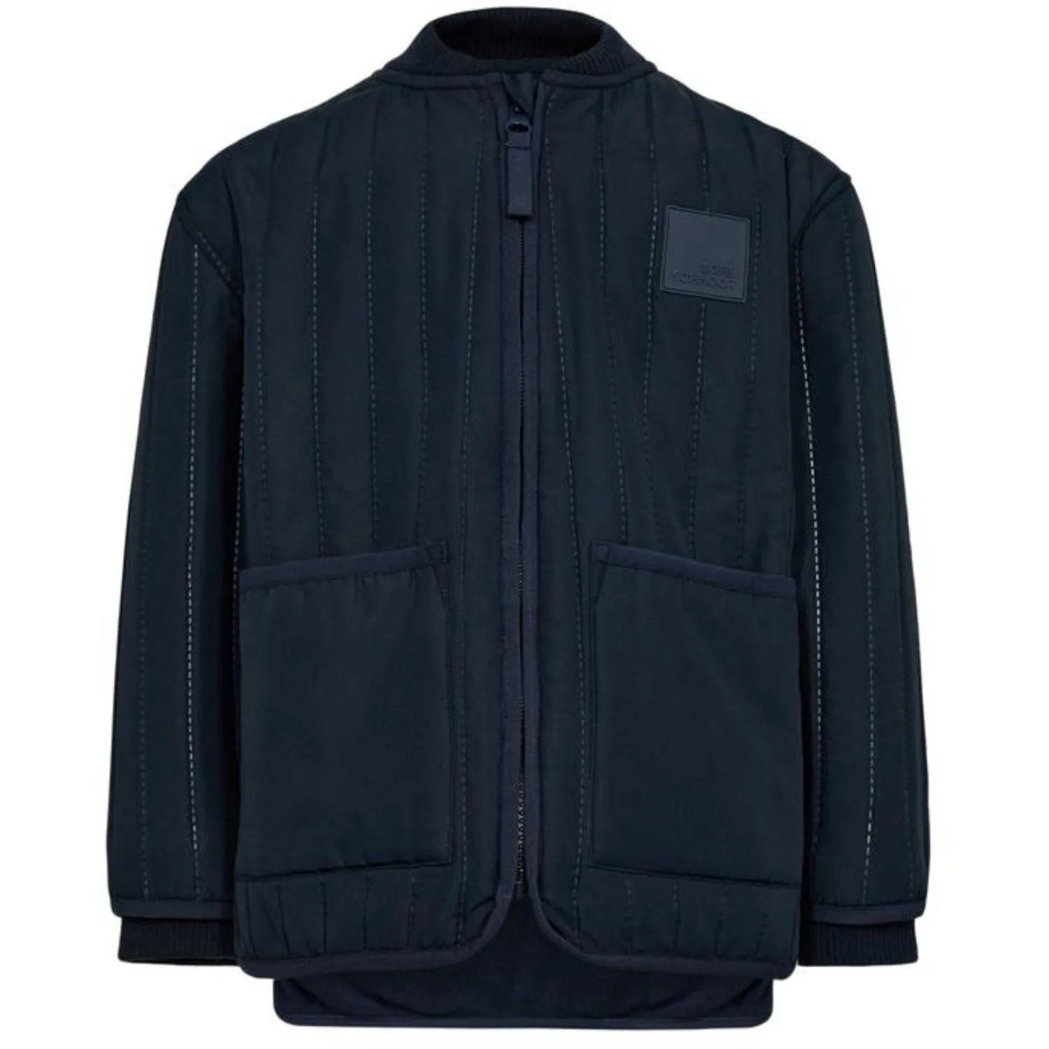 Slit-Back Printed-Lining Sofie Schnoor Dark Blue Thermo Jacket