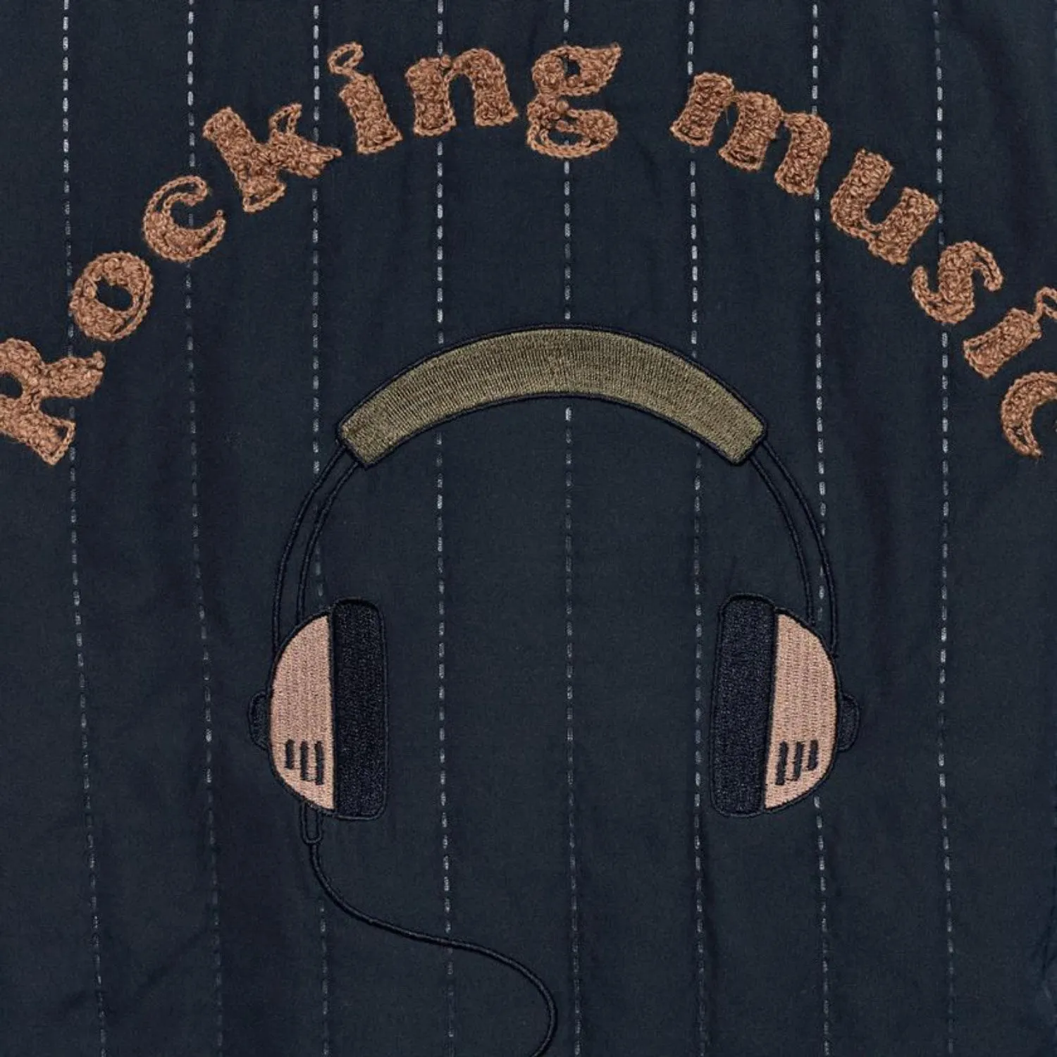 Chic button-up shirt Side-Slit Sofie Schnoor Dark Blue Thermo Jacket