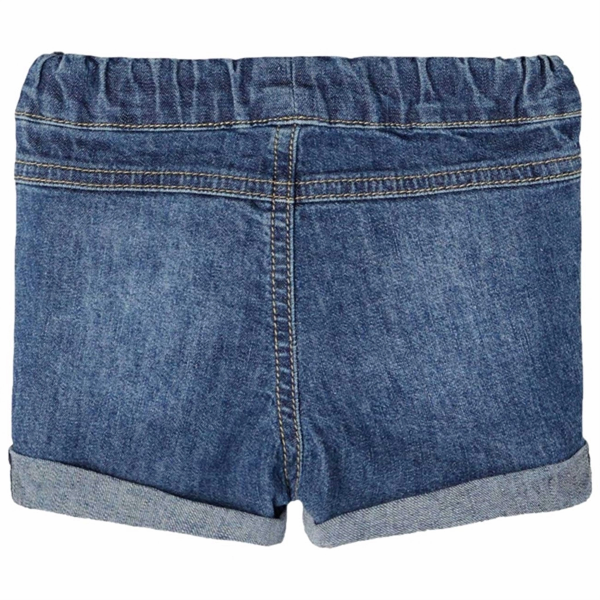 Name it Dark Blue Denim Benji Denim Alinen Shorts Anti Static Finish