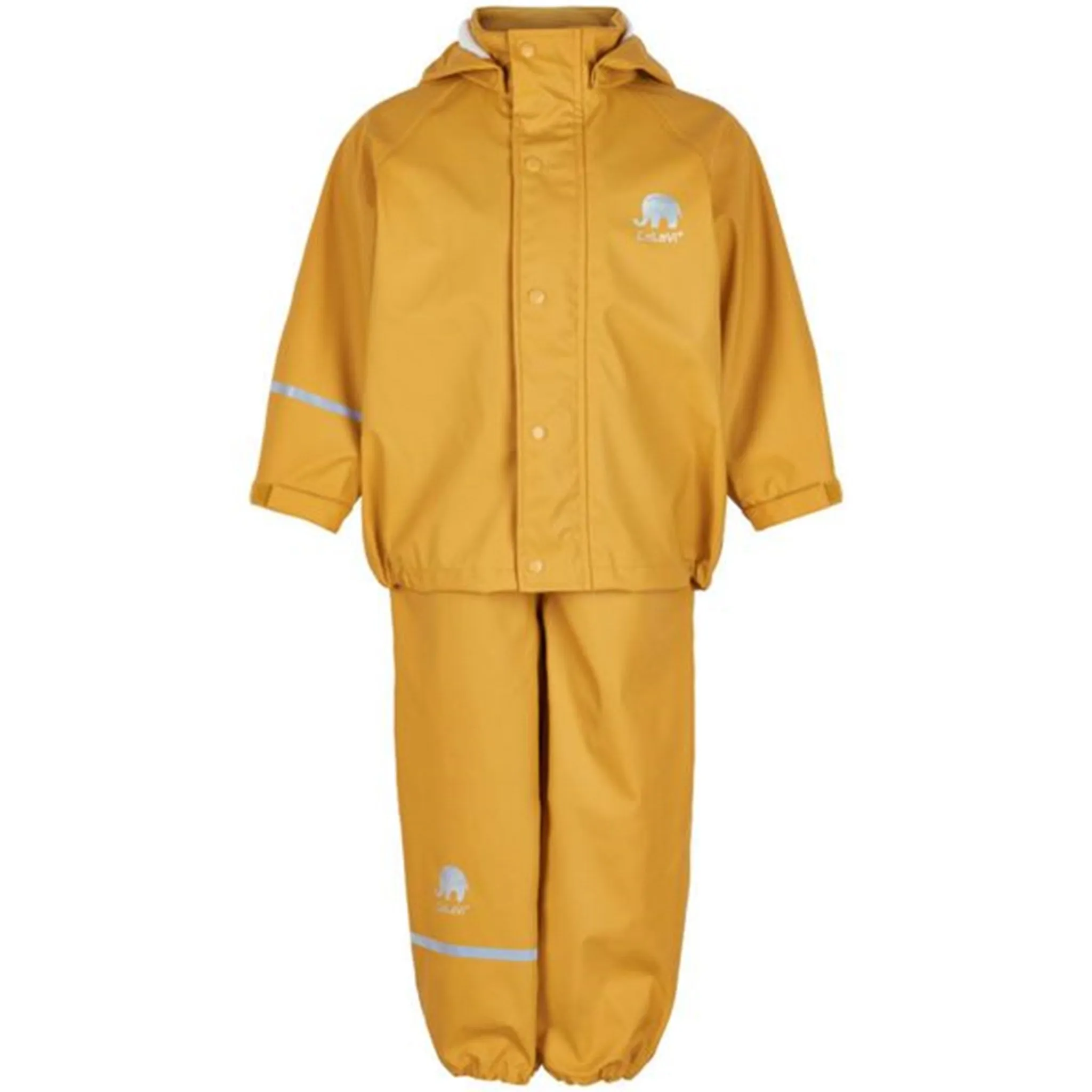 CeLaVi Rain Set Basic Mineral Yellow Functional Zip Coat