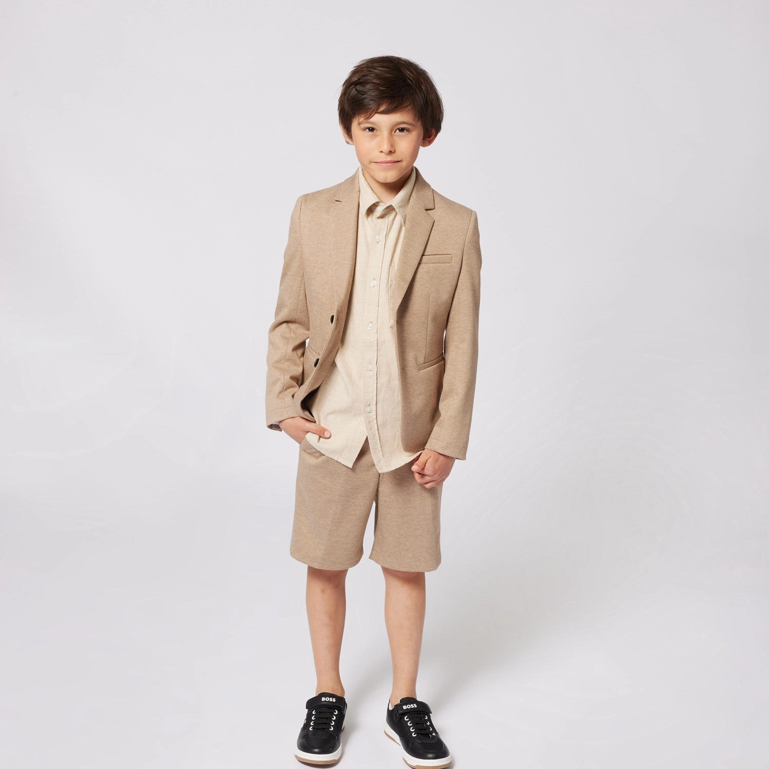 neon colors Hugo Boss Stone Bermuda Shorts