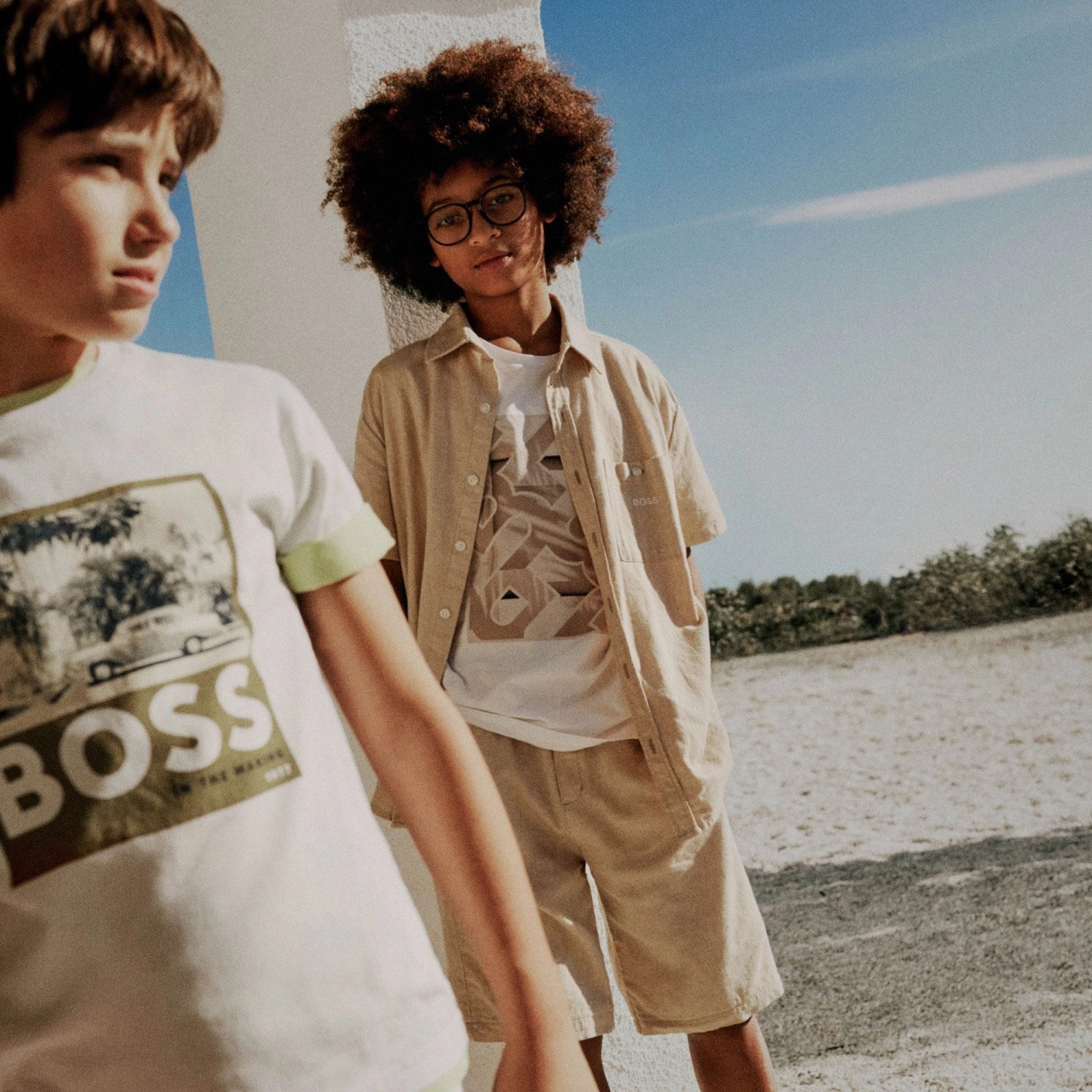 Odor Control Technology Noise Free Fabric Hugo Boss Stone Bermuda Shorts