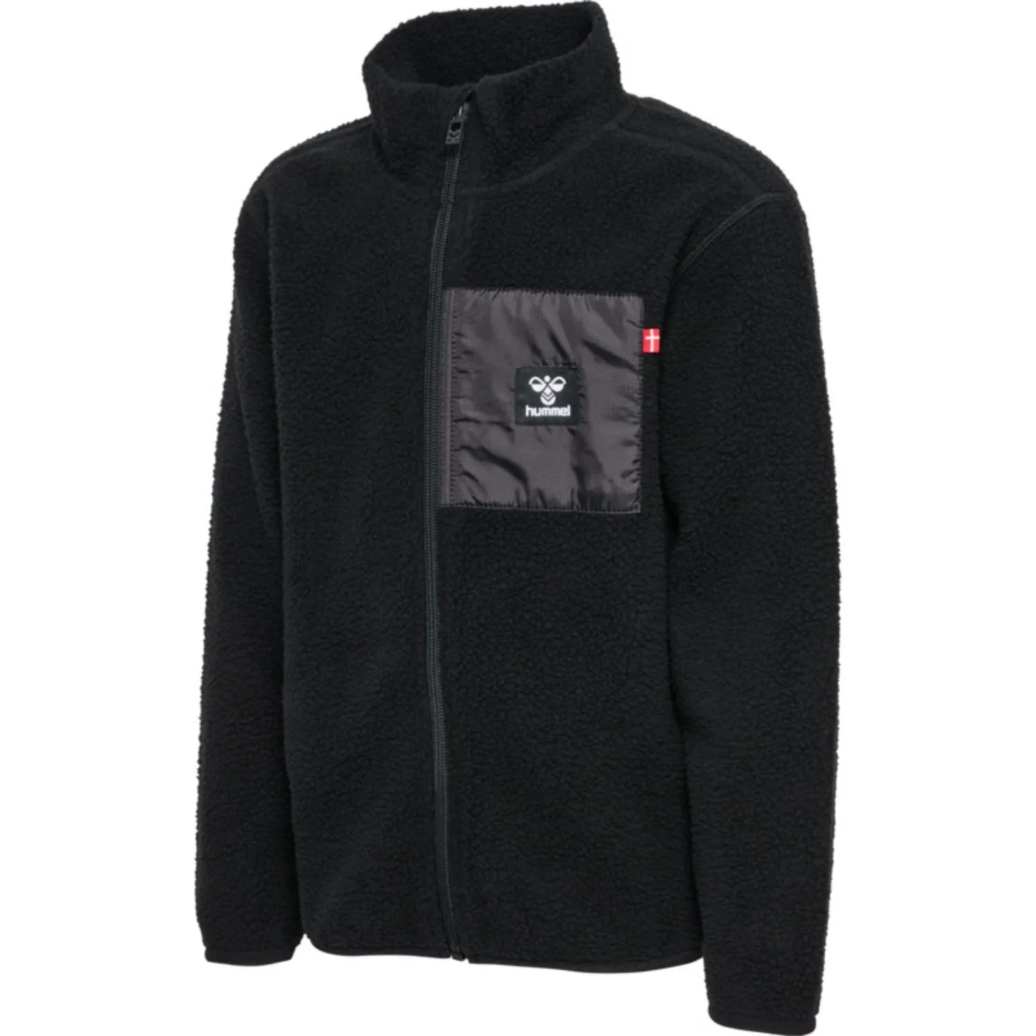 Dry Hike Hummel Black Atlas Fleece Zip Cardigan