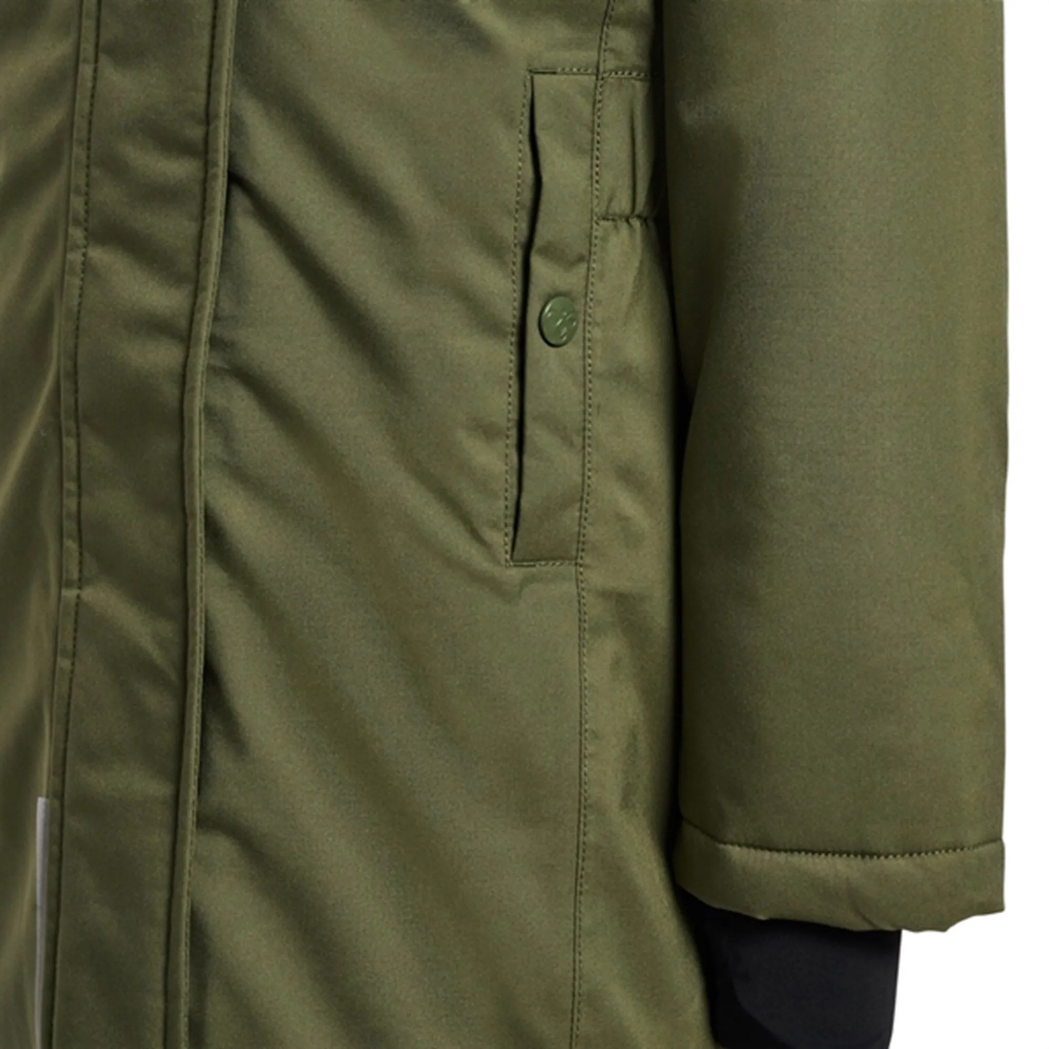 Hummel Coat Alma Tex Olive Night Layer Ready