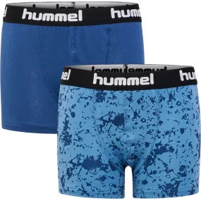 Hummel Dark Denim Nolan Boxers 2-pack Heat Control Active Ready