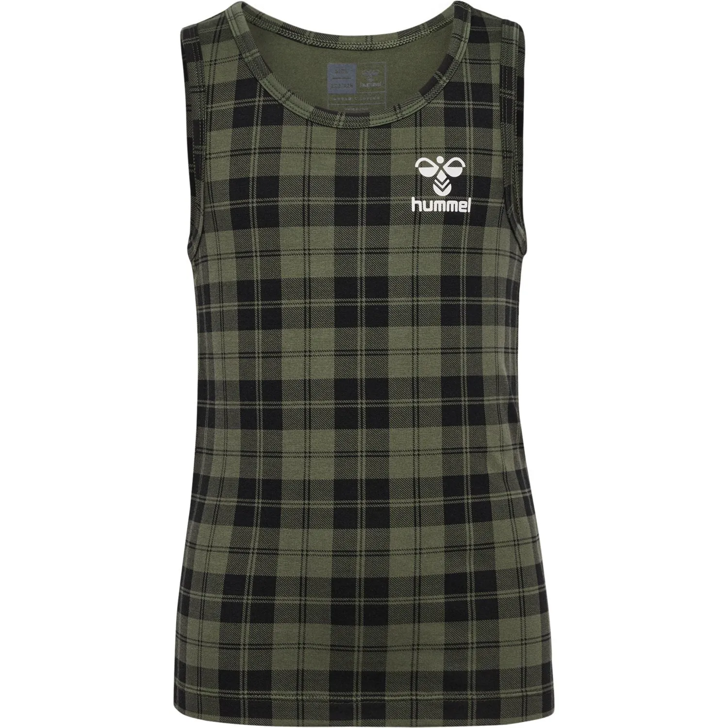 Hummel Dusty Olive Nolan Tank Top 2-Pack Elasticity radius