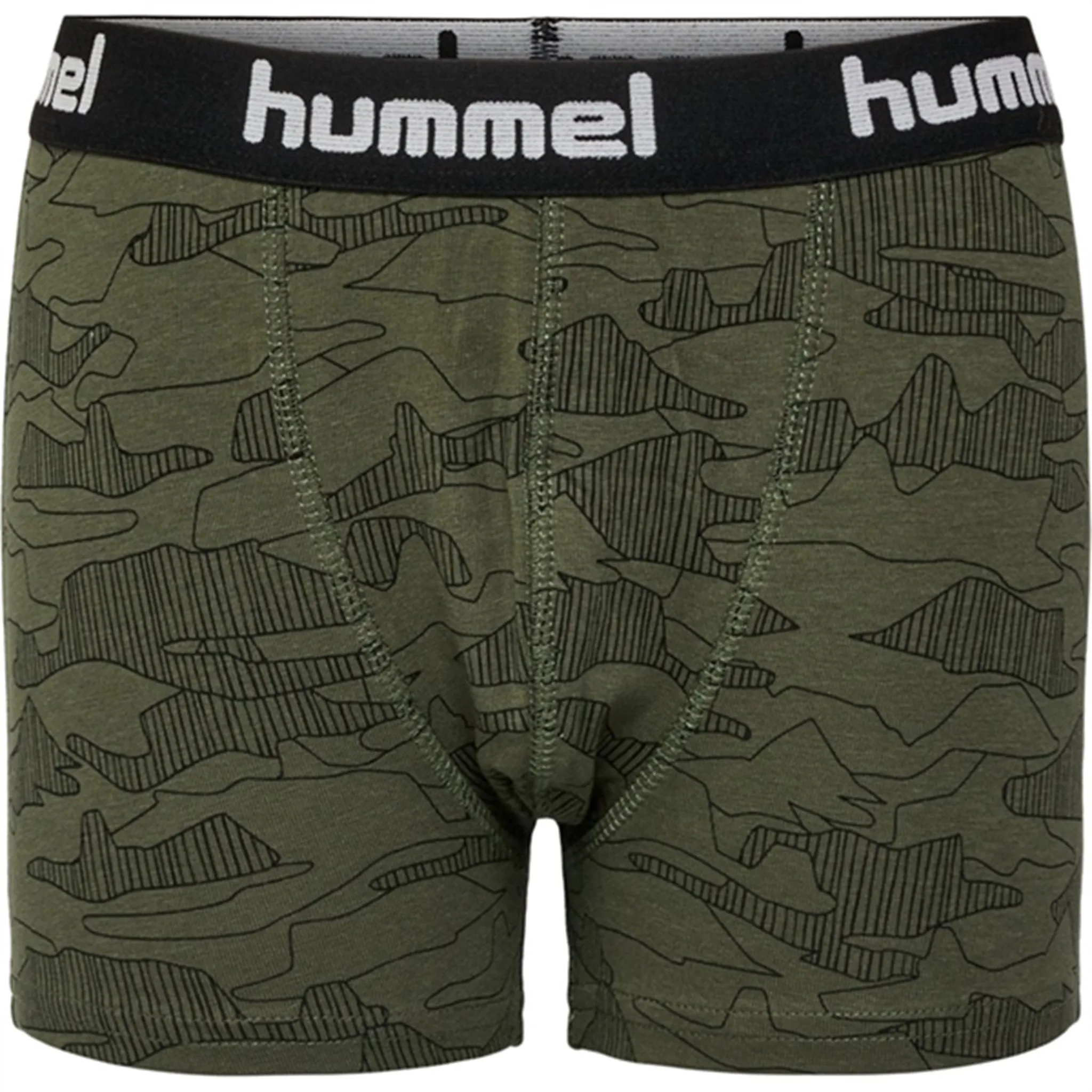 Daily Active Smooth Touch Hummel Olive Night Nolan Boxers 2-Pack
