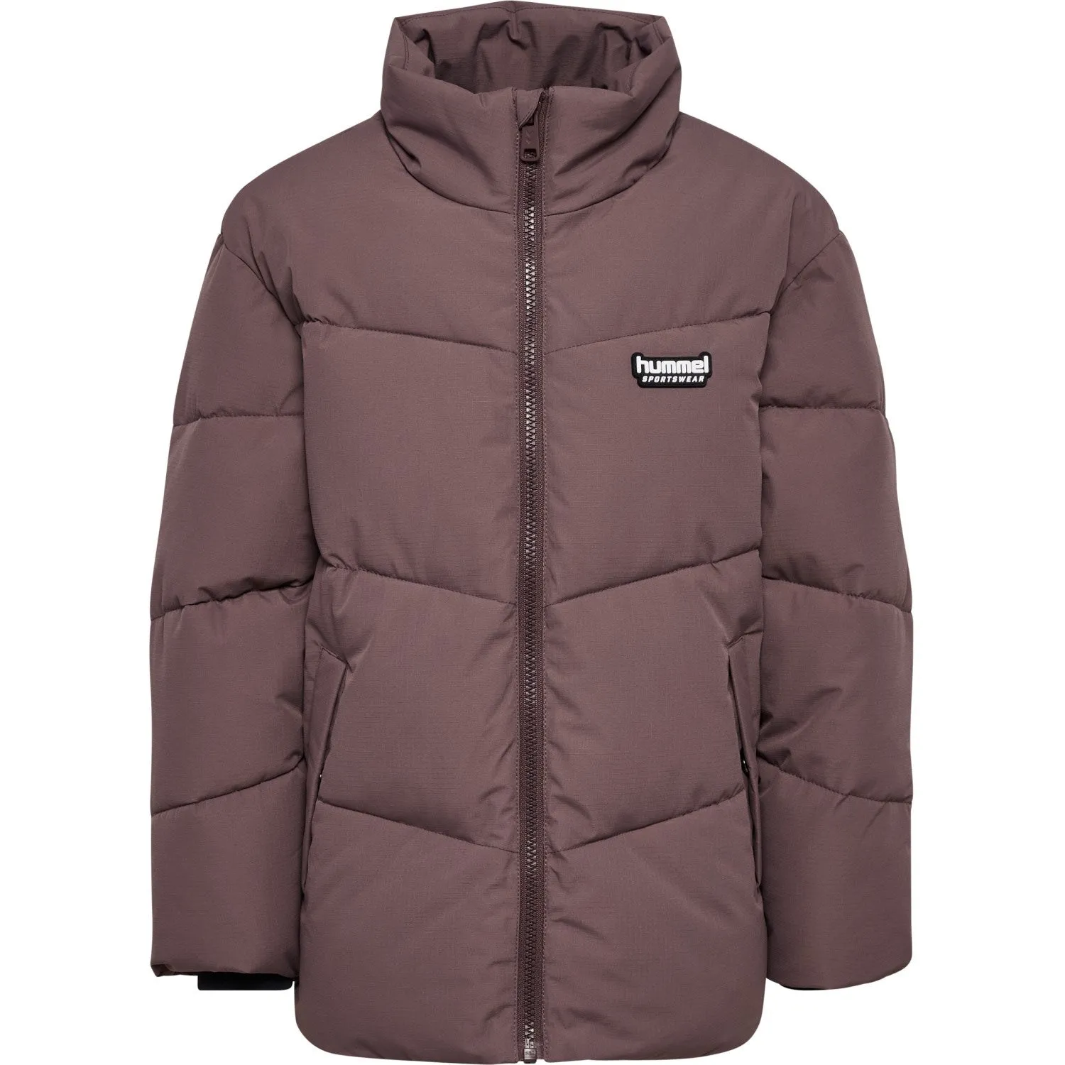 Hummel Peppercorn Puffer Jacket Gathered-Detail Structured-Shape