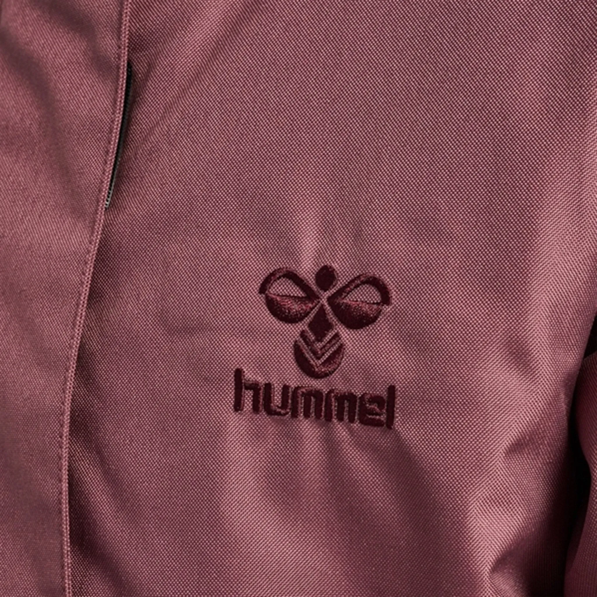 Asymmetric-Hem Hummel Snowsuit Goal Tex Rose Brown