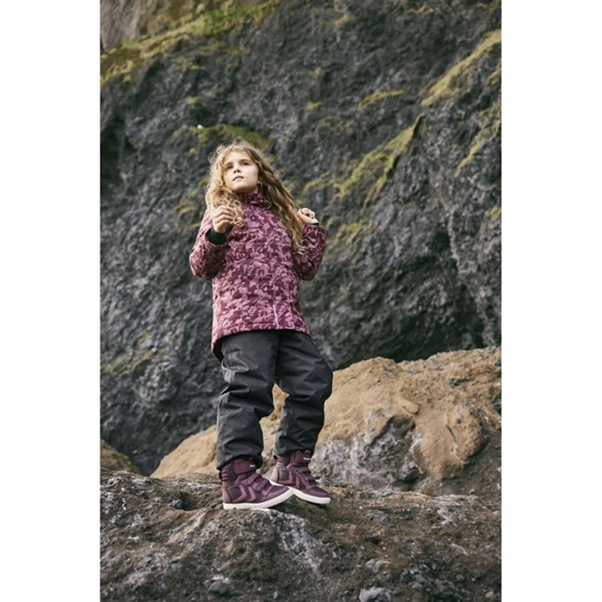 beach scene Polyester Hummel Windsor Wine Alma Tex Jacket